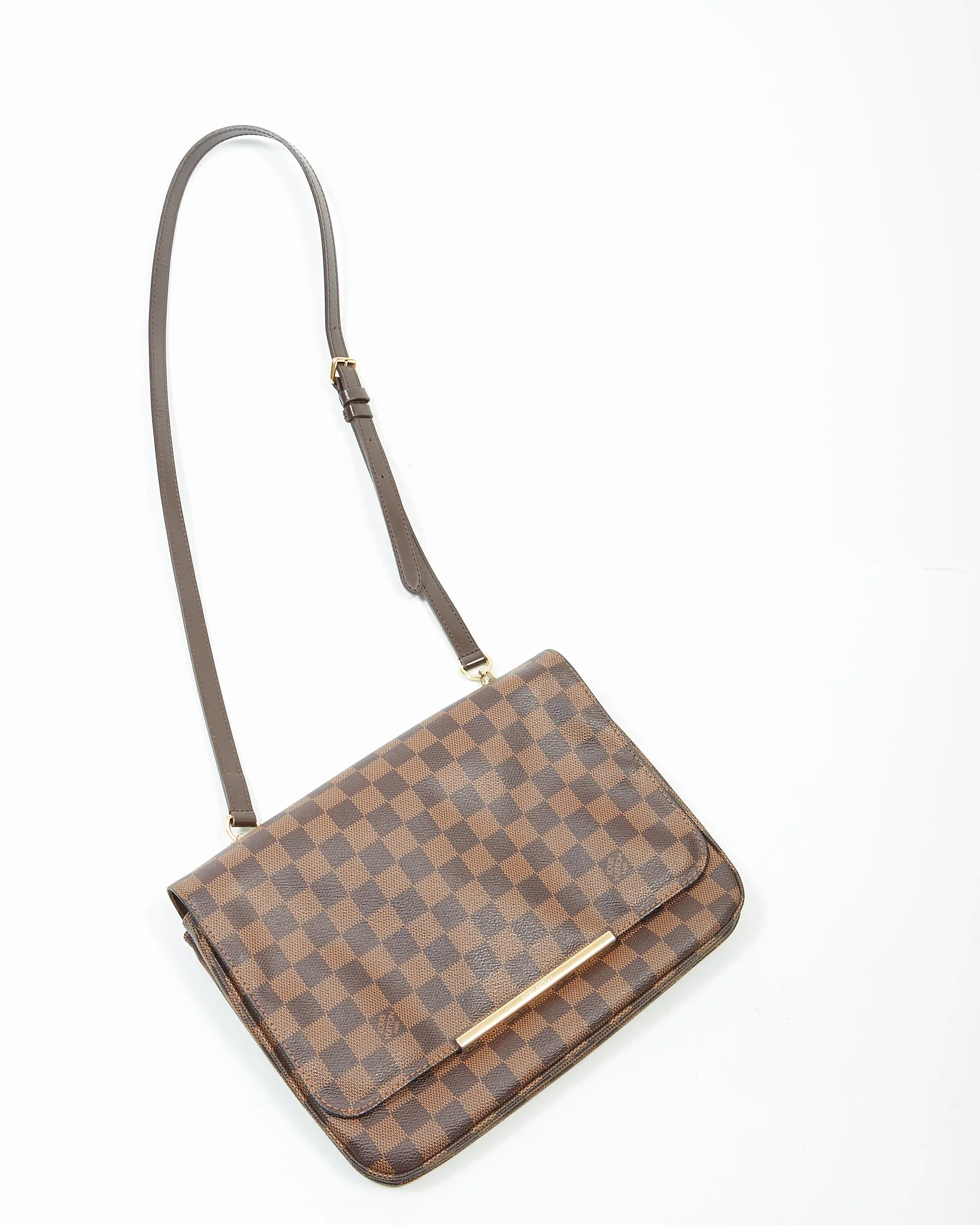Louis Vuitton Damier Ebene Canvas Hoxton Crossbody Bag