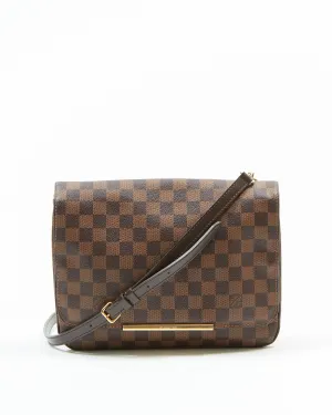 Louis Vuitton Damier Ebene Canvas Hoxton Crossbody Bag
