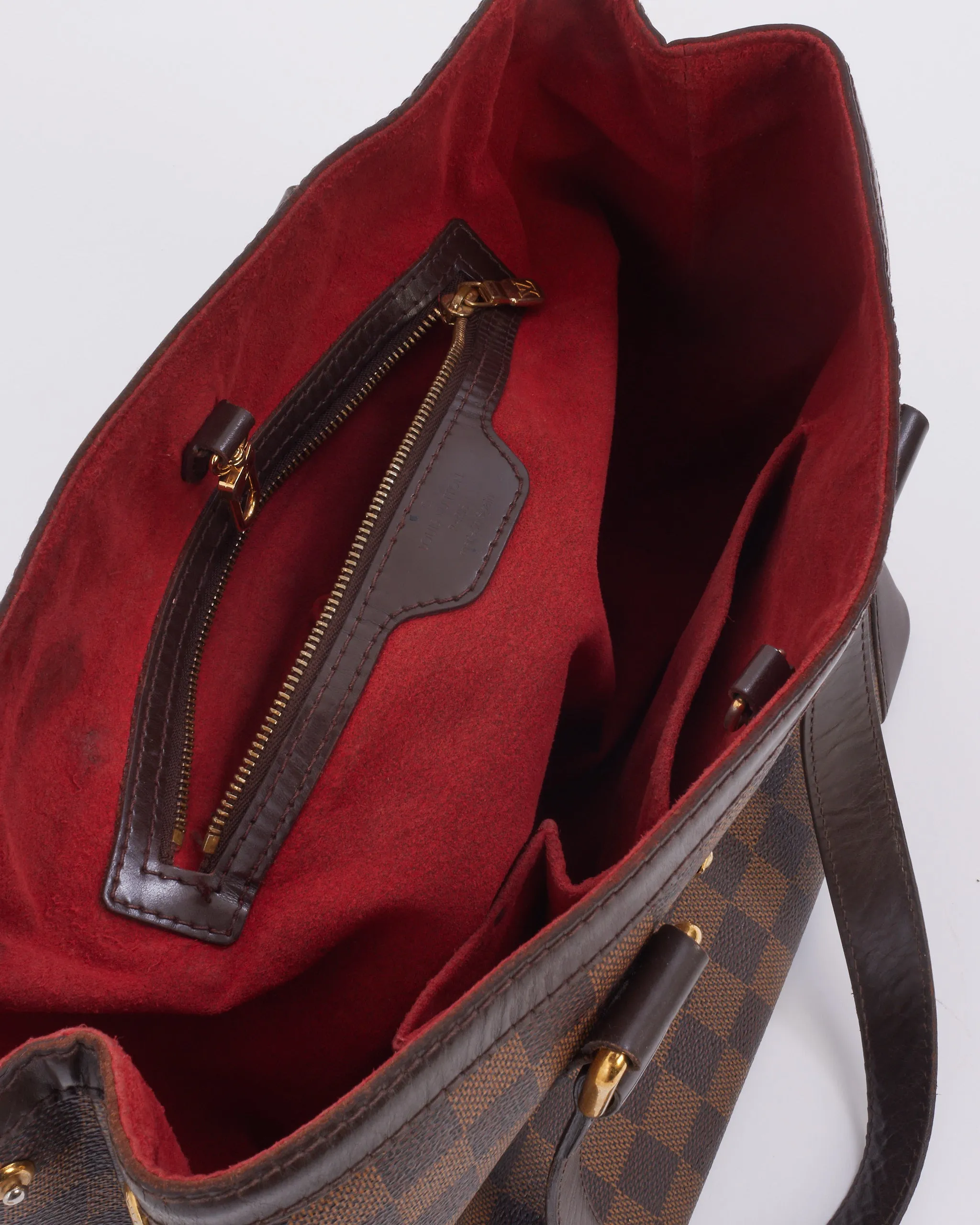 Louis Vuitton Damier Ebene Hampstead PM Bag