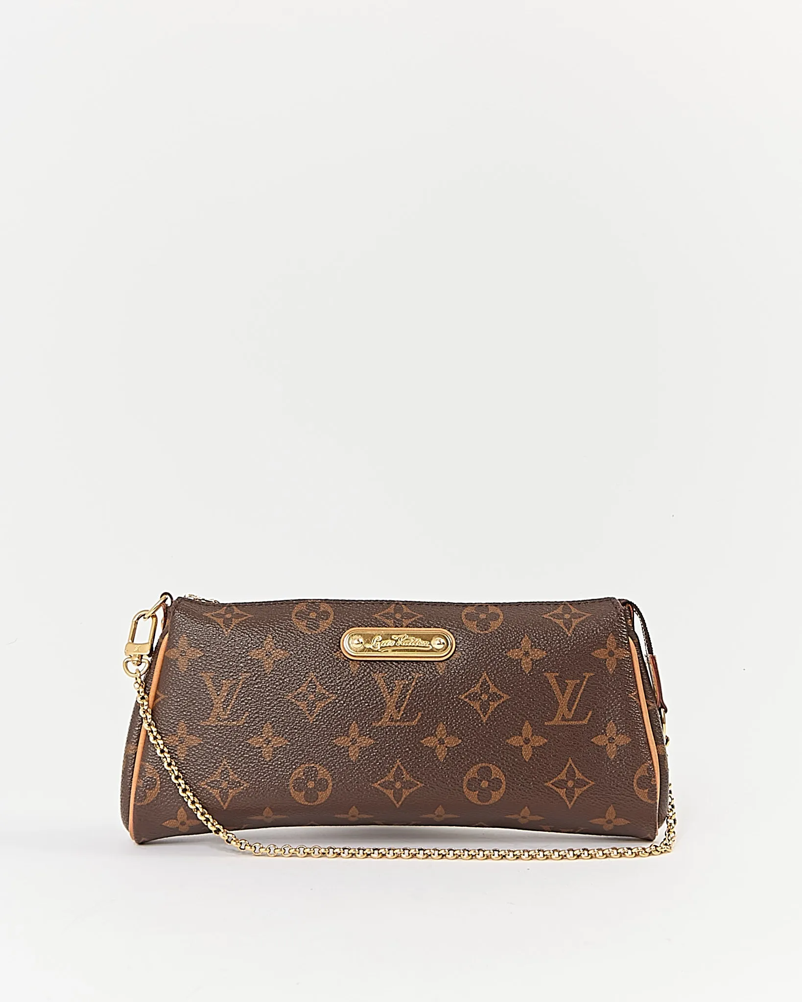 Louis Vuitton Monogram Canvas Eva Clutch Crossbody Bag