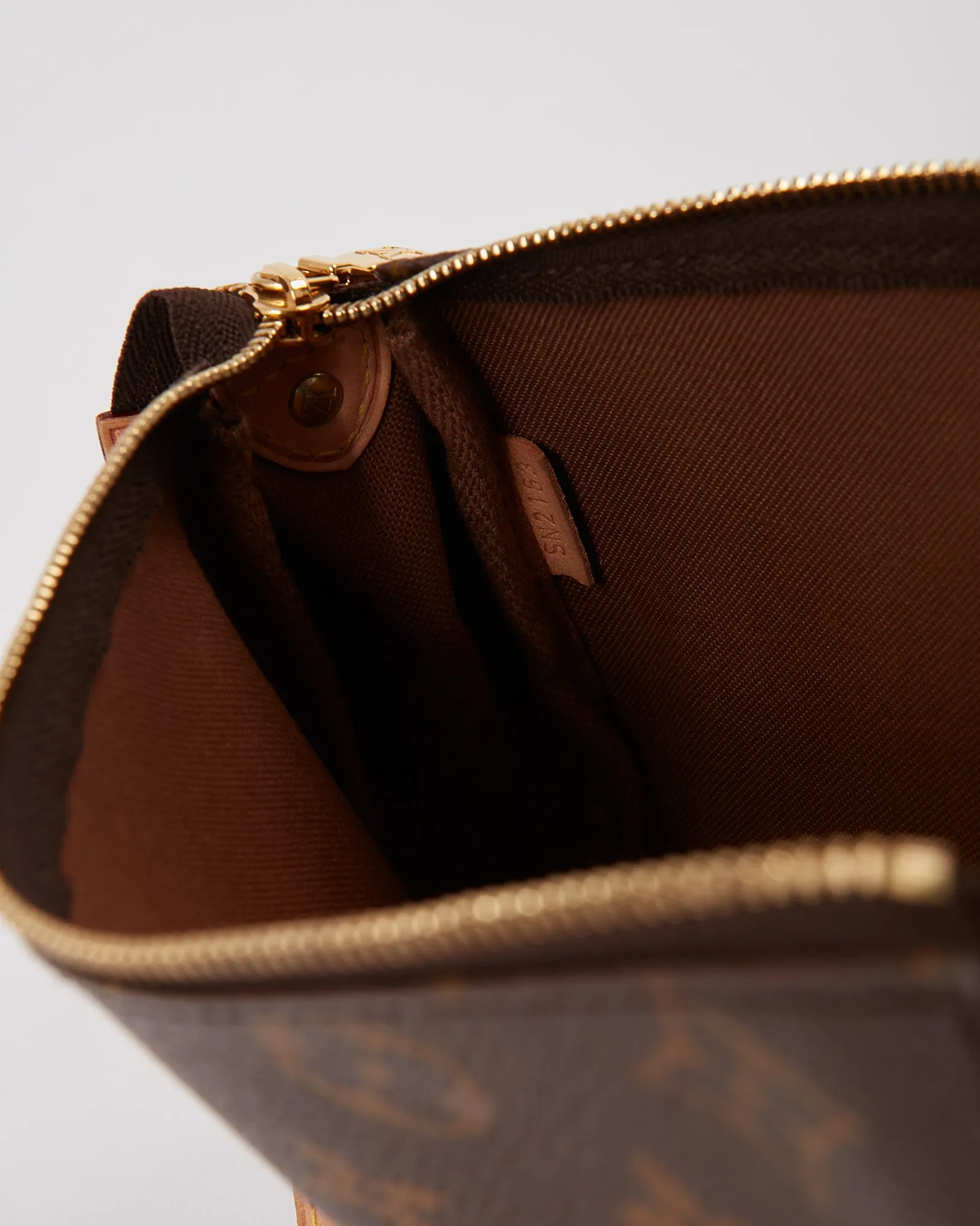 Louis Vuitton Monogram Canvas Eva Clutch Crossbody Bag