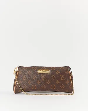 Louis Vuitton Monogram Canvas Eva Clutch Crossbody Bag