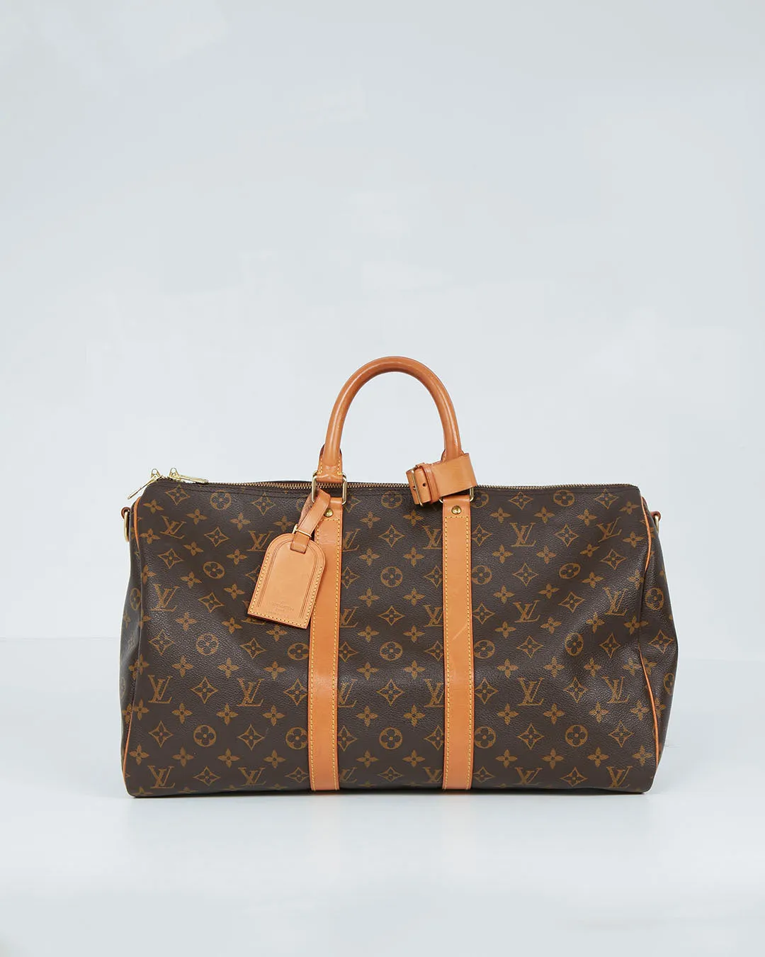 Louis Vuitton Monogram Canvas Keepall Bandouliere Bag 45