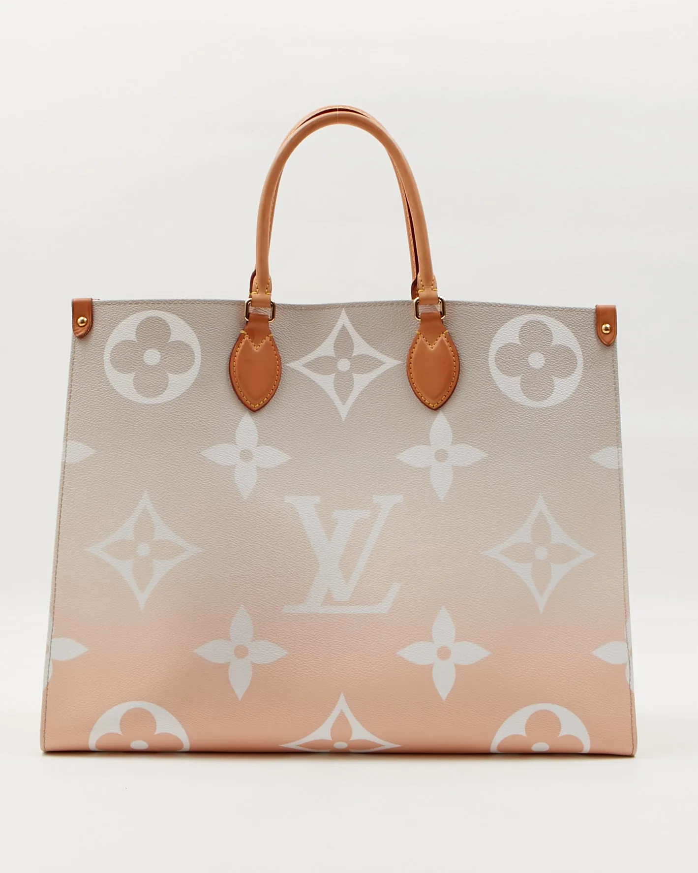 Louis Vuitton Orange/Grey Monogram Giant By The Pool OnTheGo GM