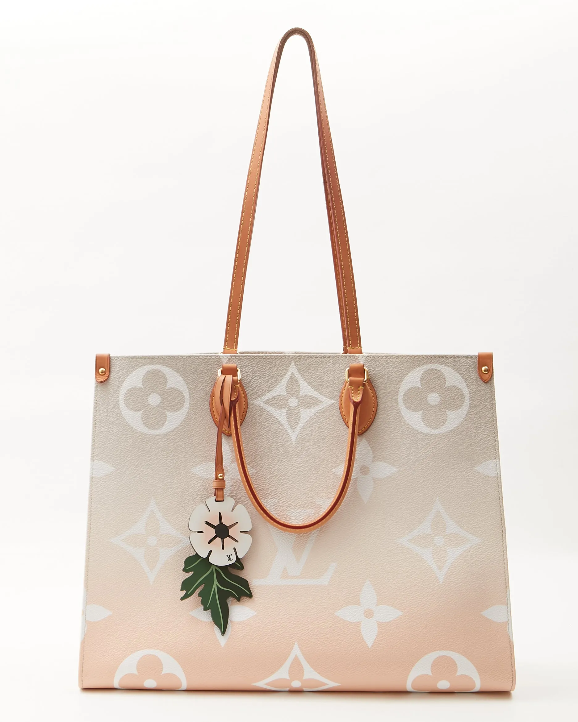 Louis Vuitton Orange/Grey Monogram Giant By The Pool OnTheGo GM