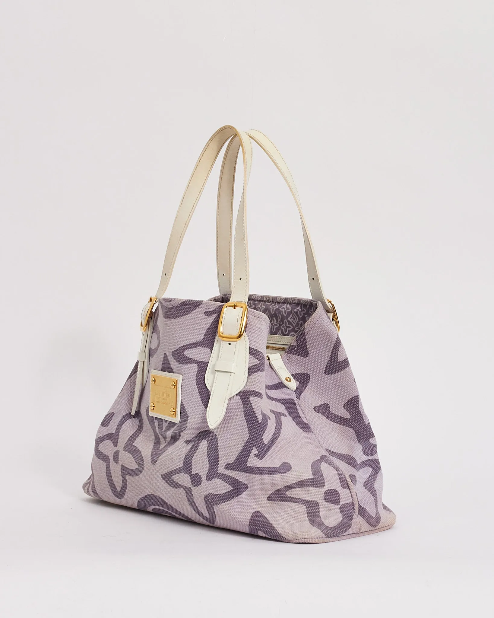 Louis Vuitton Purple Canvas Large Monogram Tahitienne Cabas GM