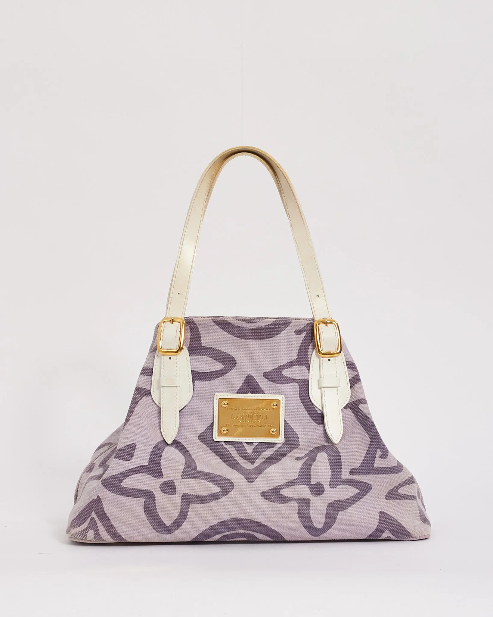 Louis Vuitton Purple Canvas Large Monogram Tahitienne Cabas GM