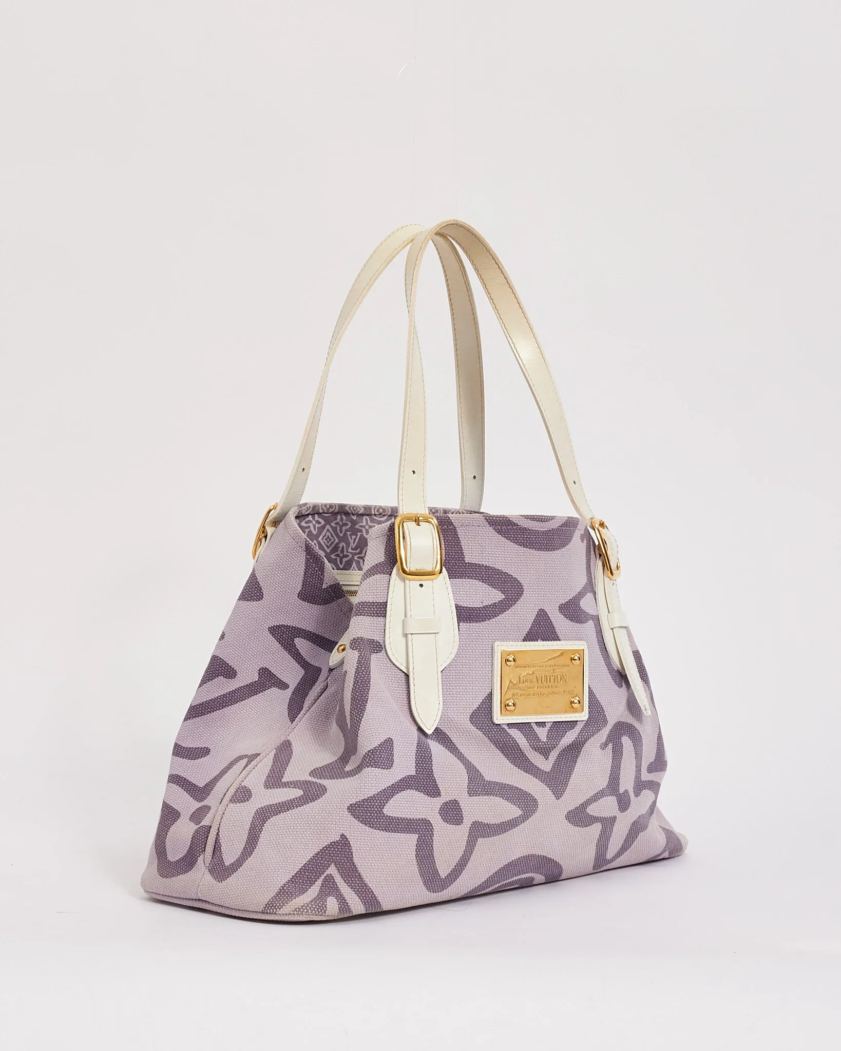Louis Vuitton Purple Canvas Large Monogram Tahitienne Cabas GM
