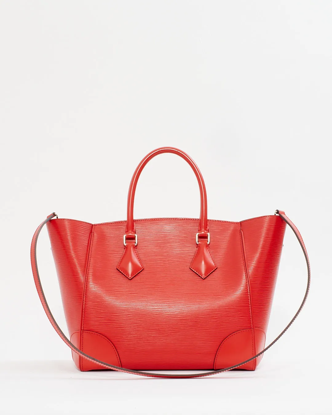 Louis Vuitton Red Epi Leather Phenix MM Tote Bag
