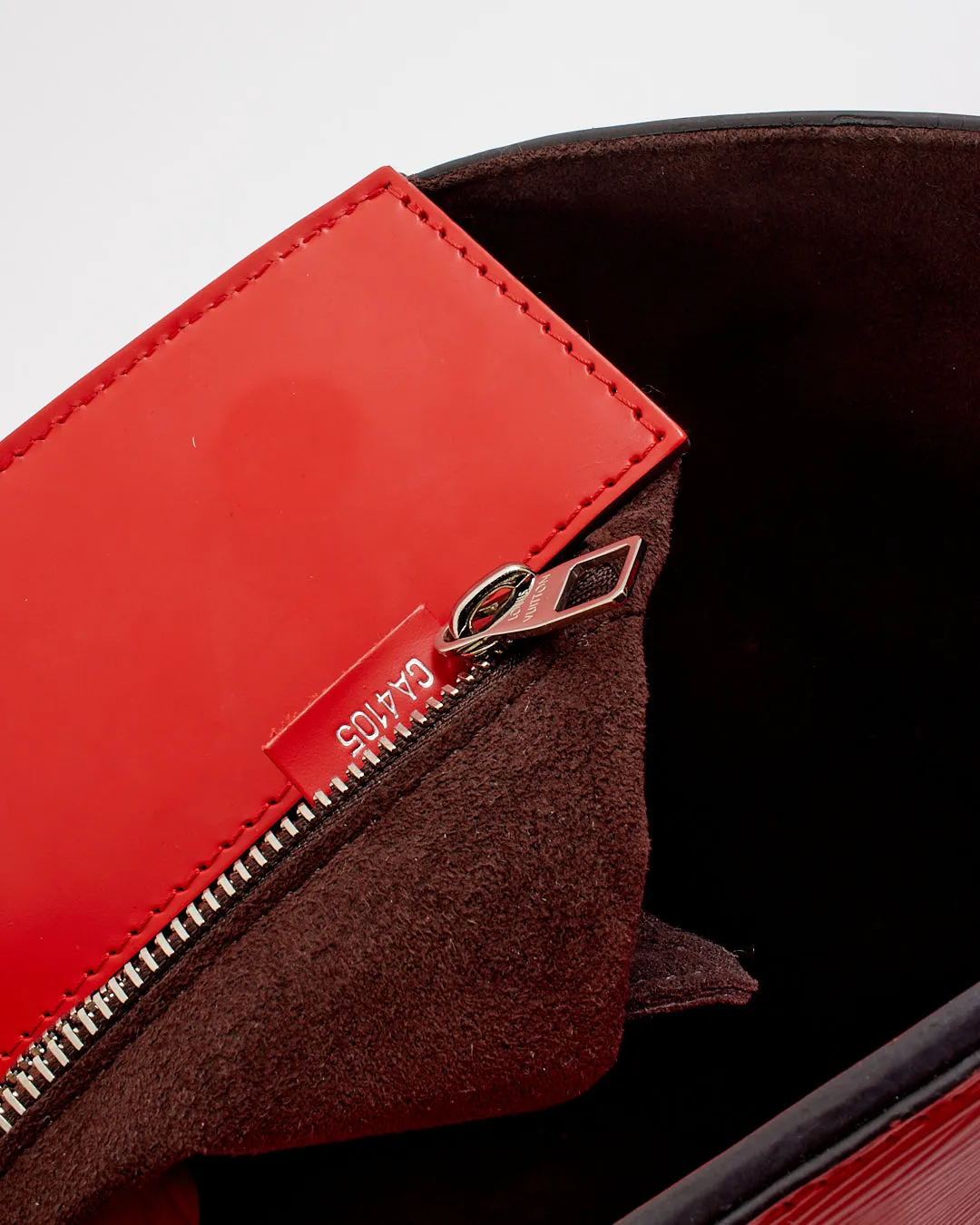Louis Vuitton Red Epi Leather Phenix MM Tote Bag