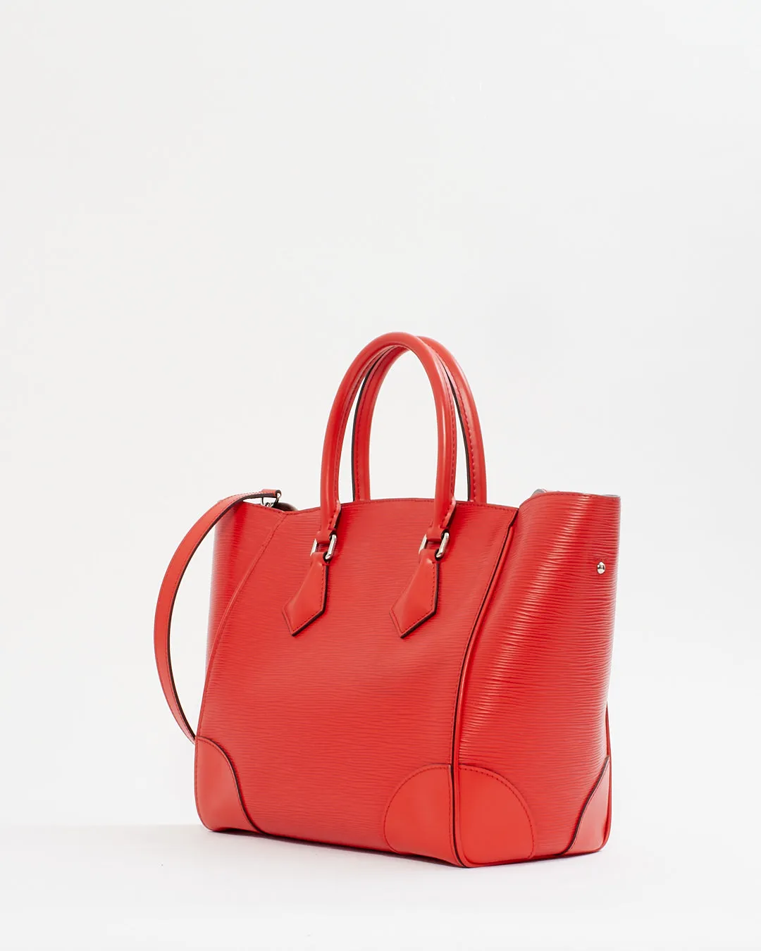 Louis Vuitton Red Epi Leather Phenix MM Tote Bag