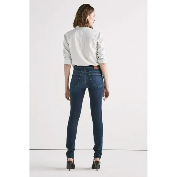 Lucky brand jeans Hayden sculpting skinny 5 pockets blue denim women’s size 6 28