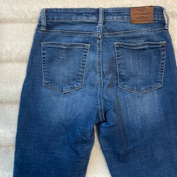 Lucky brand jeans Hayden sculpting skinny 5 pockets blue denim women’s size 6 28