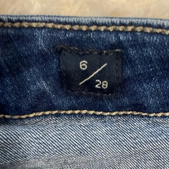 Lucky brand jeans Hayden sculpting skinny 5 pockets blue denim women’s size 6 28