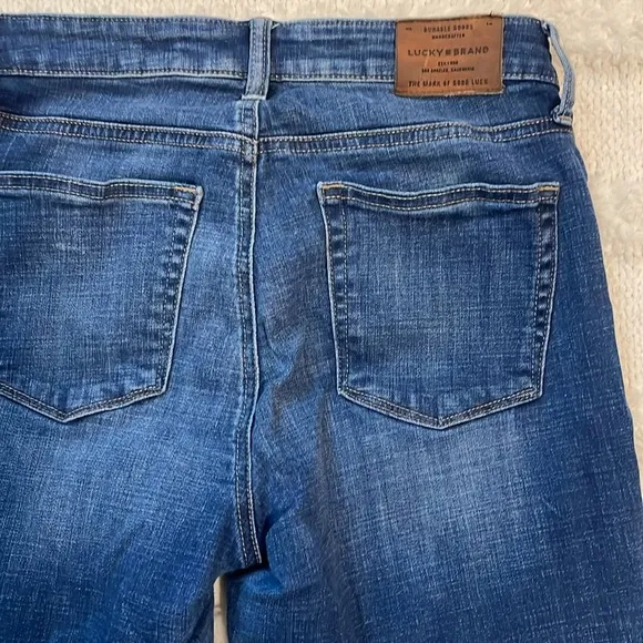 Lucky brand jeans Hayden sculpting skinny 5 pockets blue denim women’s size 6 28
