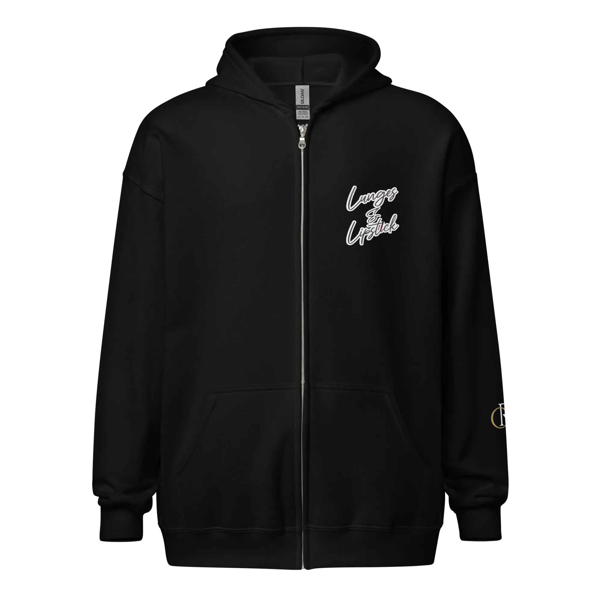 Lunges & Lipstick Zip Hoodie