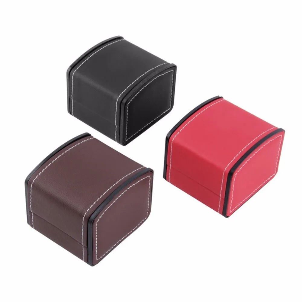 Luxury Watch Box Display Case Boxes Watches Jewelry Leather Storage Box Holder Organizer For Women Men Watches Gifts Box