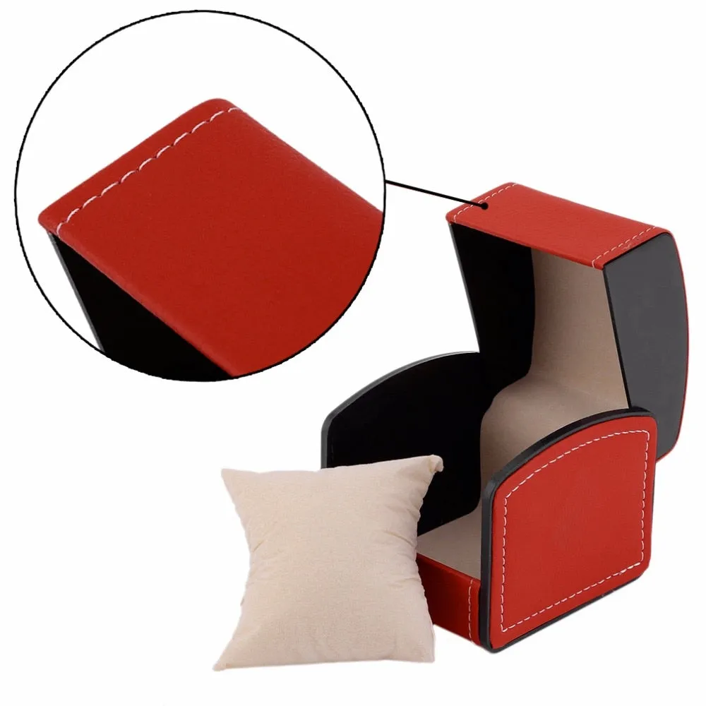 Luxury Watch Box Display Case Boxes Watches Jewelry Leather Storage Box Holder Organizer For Women Men Watches Gifts Box