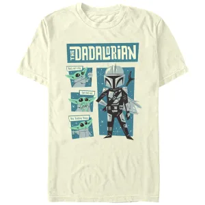Mad Engine The Mandalorian The Dadalorian Men's T-Shirt