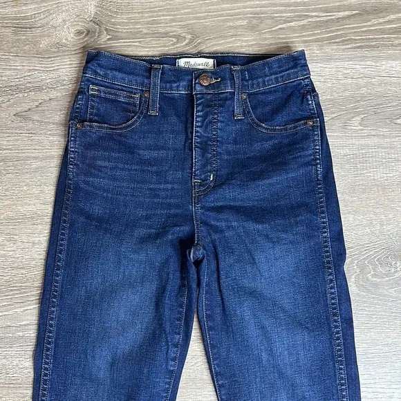 Madewell 10” High Rise Skinny Jeans in Smithley Wash Women’s Size 25