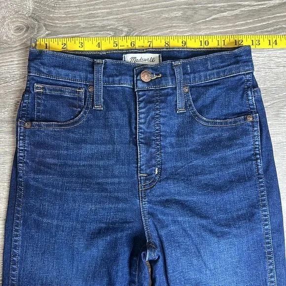 Madewell 10” High Rise Skinny Jeans in Smithley Wash Women’s Size 25