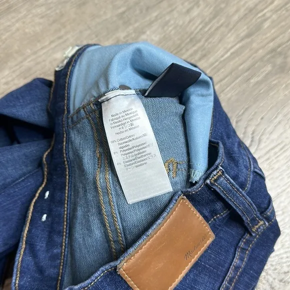 Madewell 10” High Rise Skinny Jeans in Smithley Wash Women’s Size 25