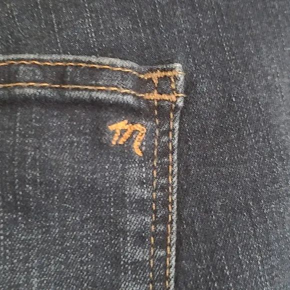 MADEWELL 10&quot; High Rise Skinny Hayes Wash F4684 Stretch Jeans Women's 37