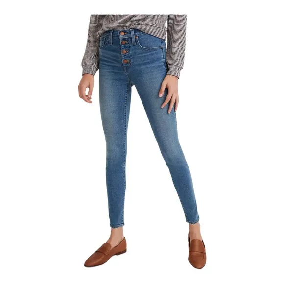 Madewell 10&quot; High Rise Skinny Jeans size 25