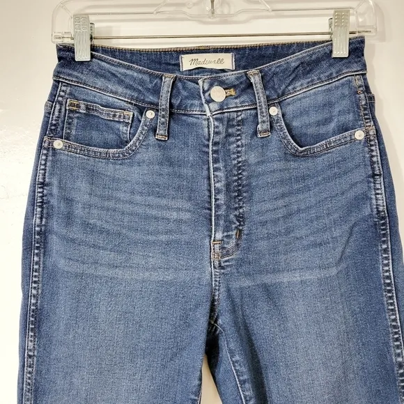 Madewell Curvy High-Rise Skinny Jeans in Coronet Wash Size 25