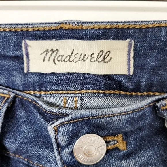 Madewell Curvy High-Rise Skinny Jeans in Coronet Wash Size 25