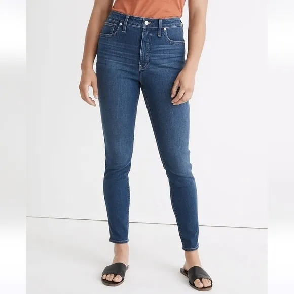 Madewell Curvy High-Rise Skinny Jeans in Coronet Wash Size 25