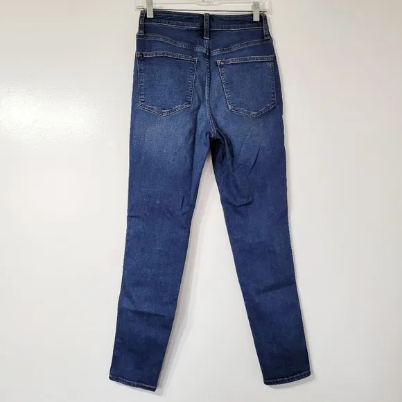 Madewell Curvy High-Rise Skinny Jeans in Coronet Wash Size 25