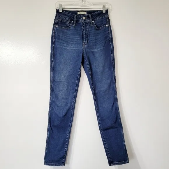Madewell Curvy High-Rise Skinny Jeans in Coronet Wash Size 25