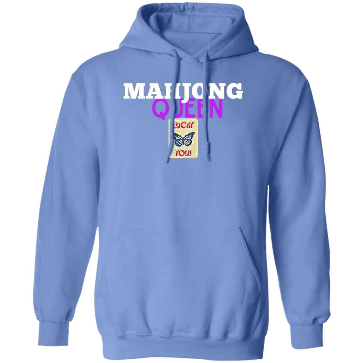 Mahjong Queen Pullover Hoodie