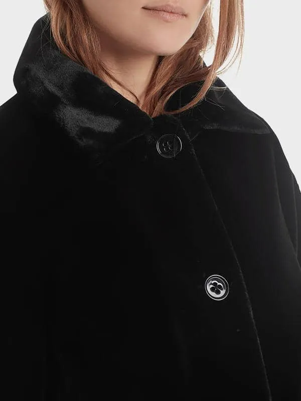 Marccain Faux Fur Short Jacket Rc1205w63