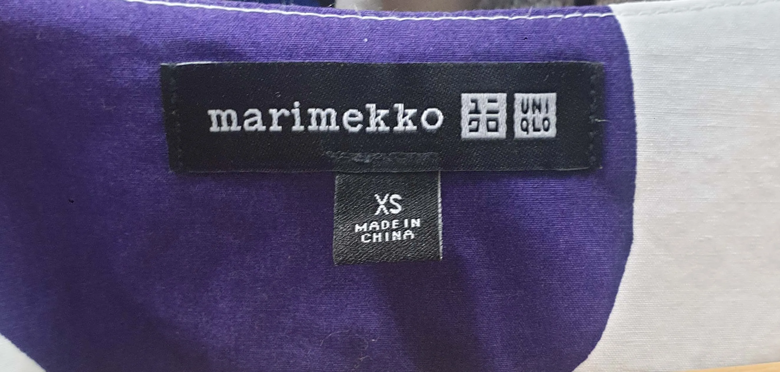 Marimekko   Uniqlo sleeveless polka dot dress size XS