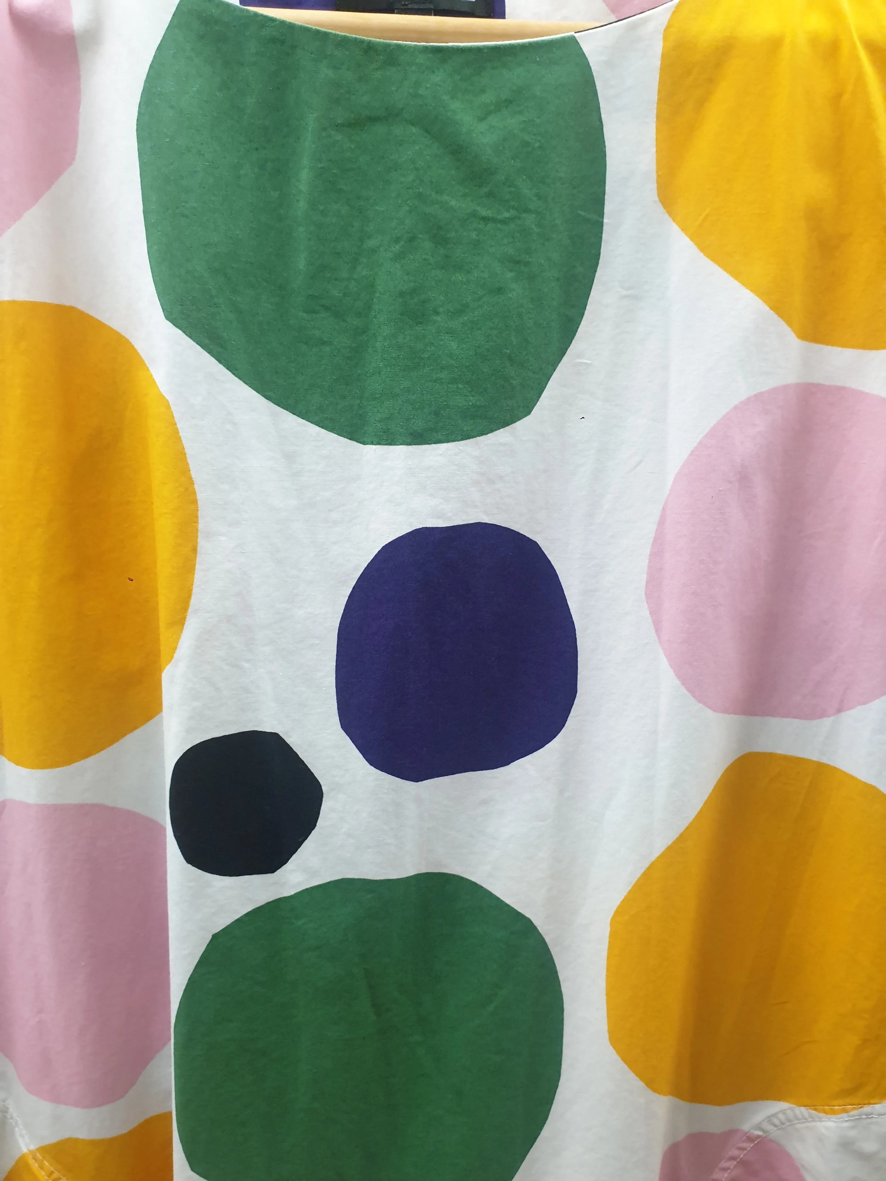 Marimekko   Uniqlo sleeveless polka dot dress size XS