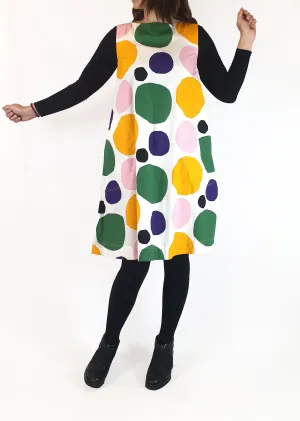 Marimekko   Uniqlo sleeveless polka dot dress size XS