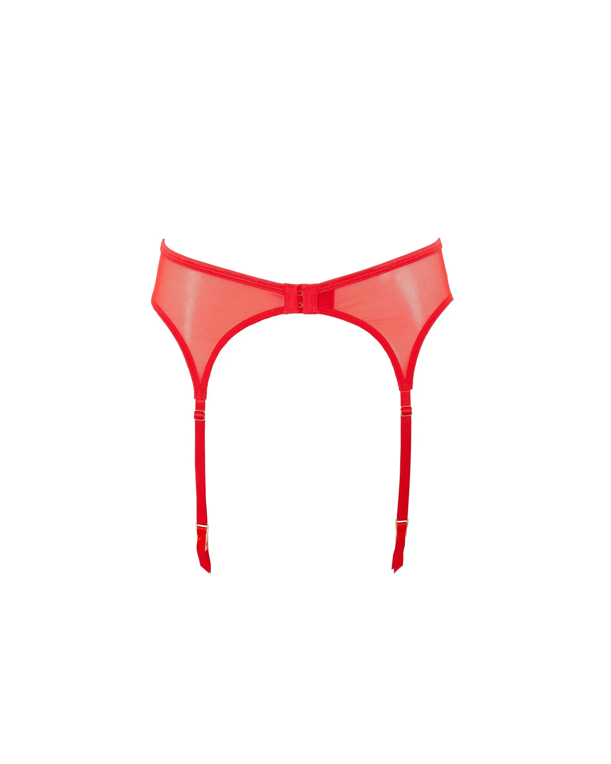 Marseille Garter Belt Red