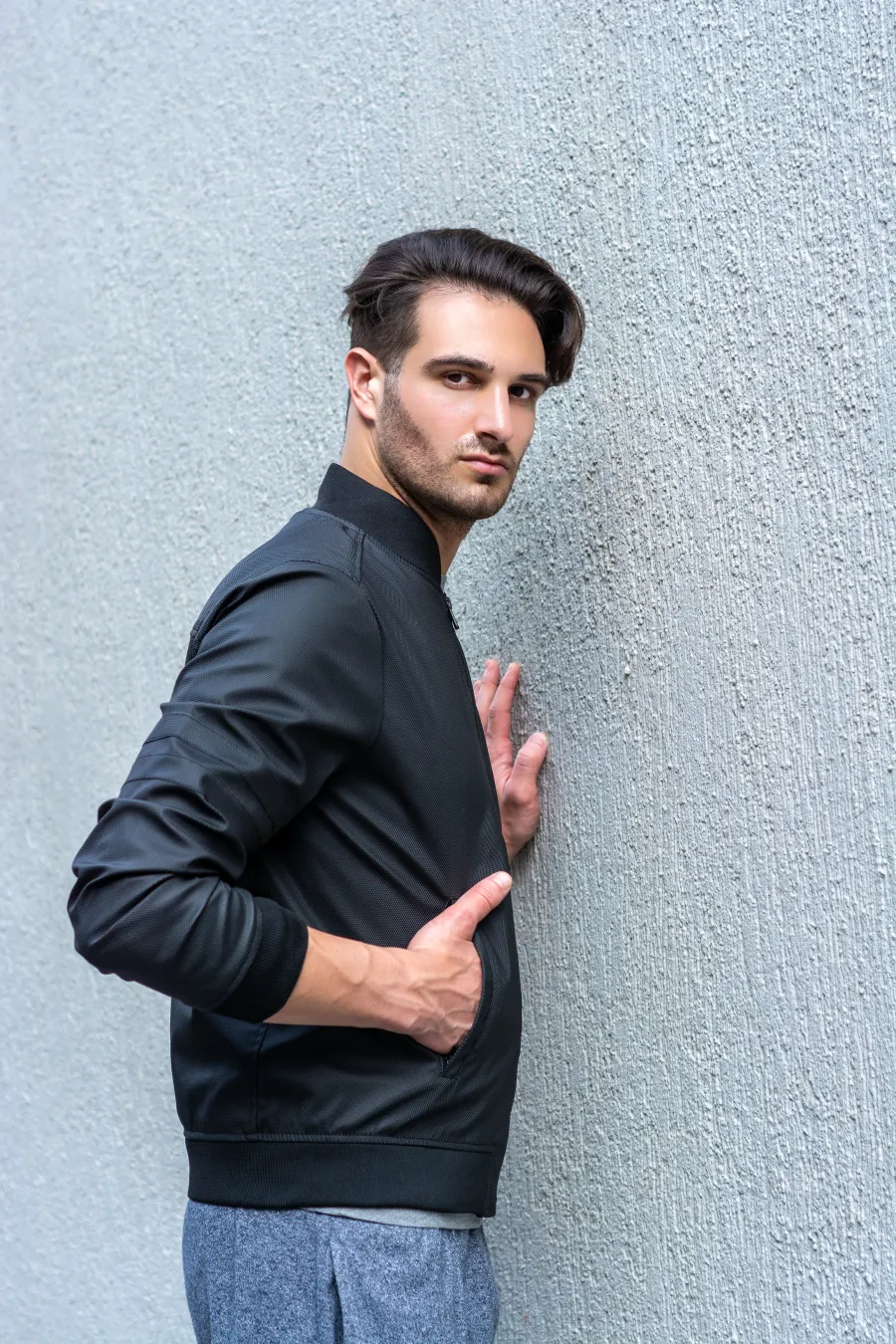 Matte Leather Jacket