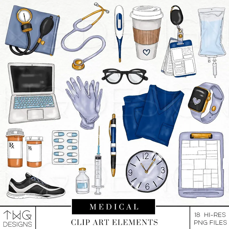 Medical Clipart Collection