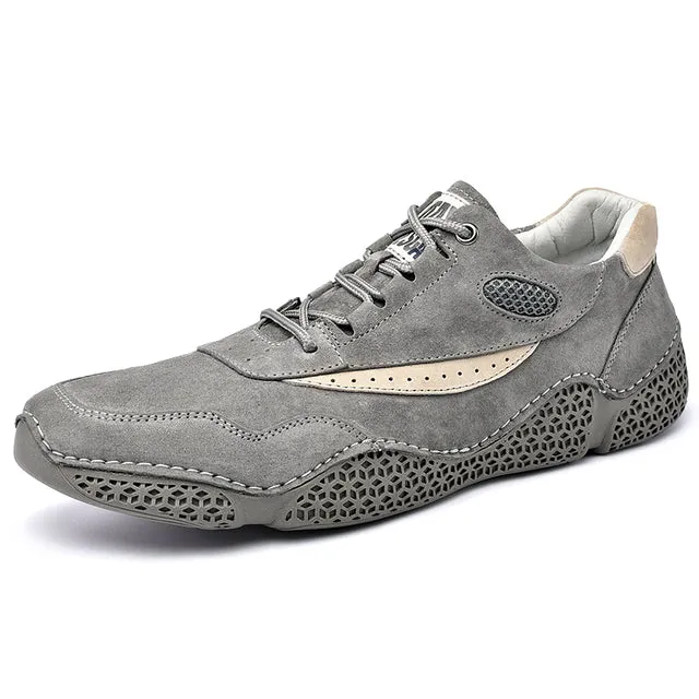 Men Genuine Leather Loafers Daily Office Soft Men Shoes