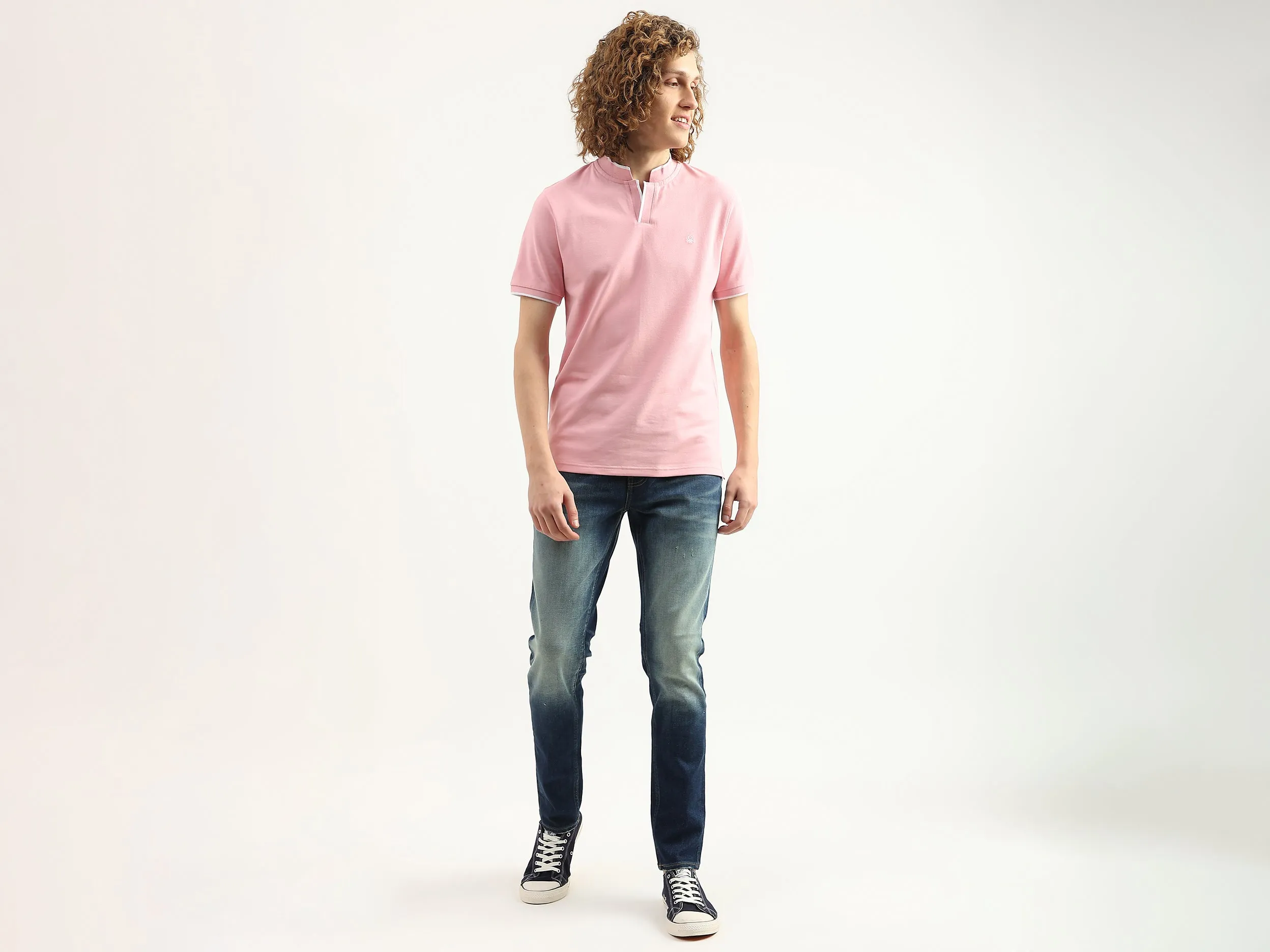 Men Solid Skinny Fit Jeans