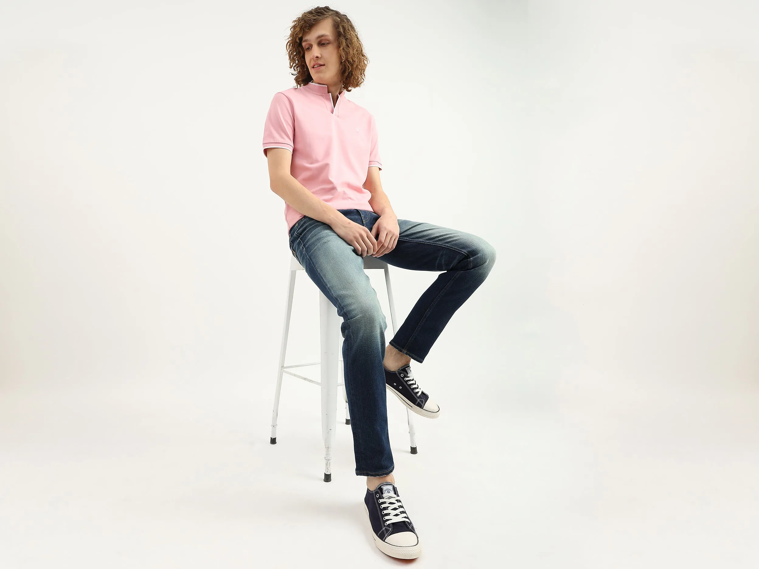 Men Solid Skinny Fit Jeans