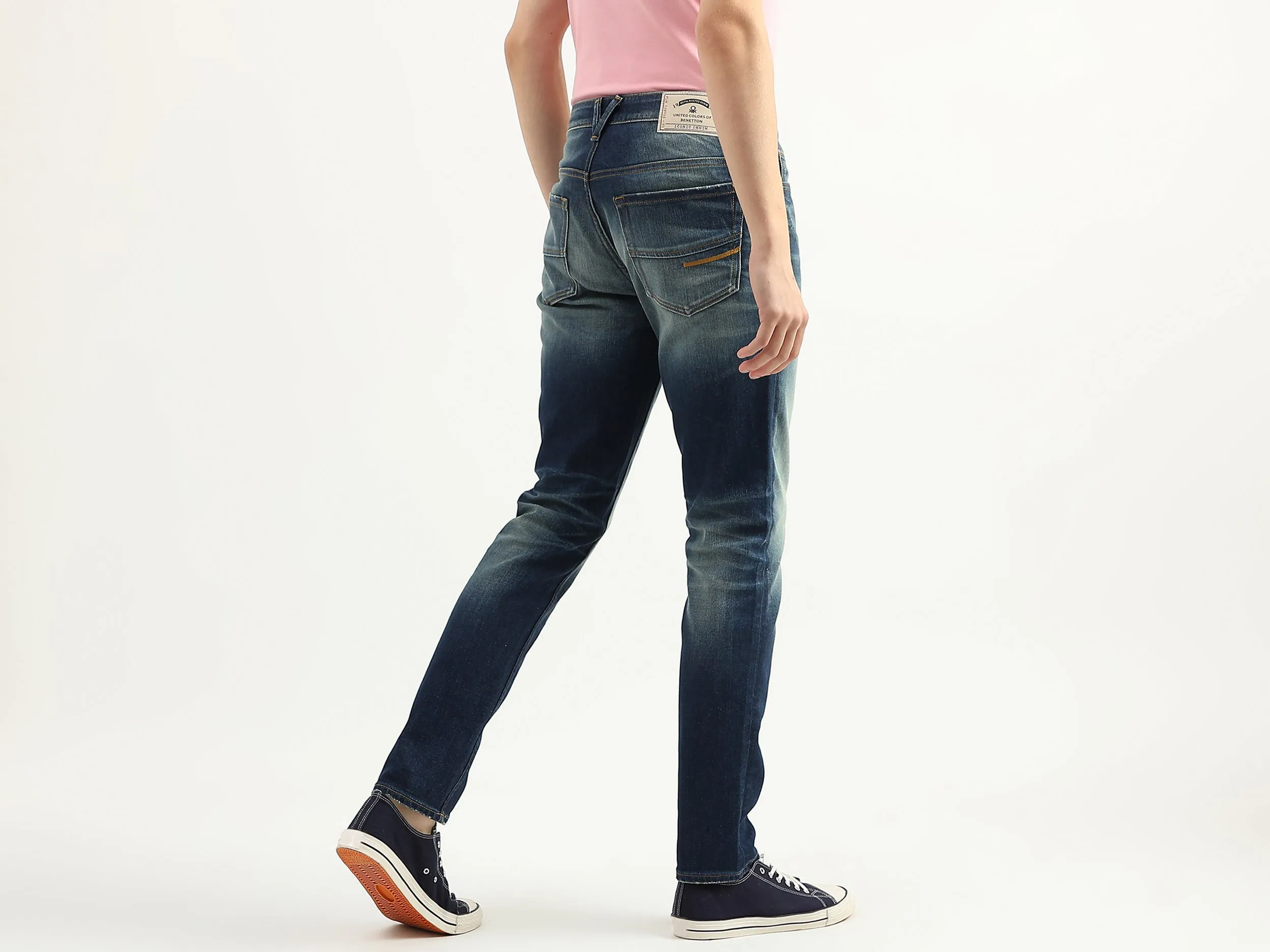 Men Solid Skinny Fit Jeans