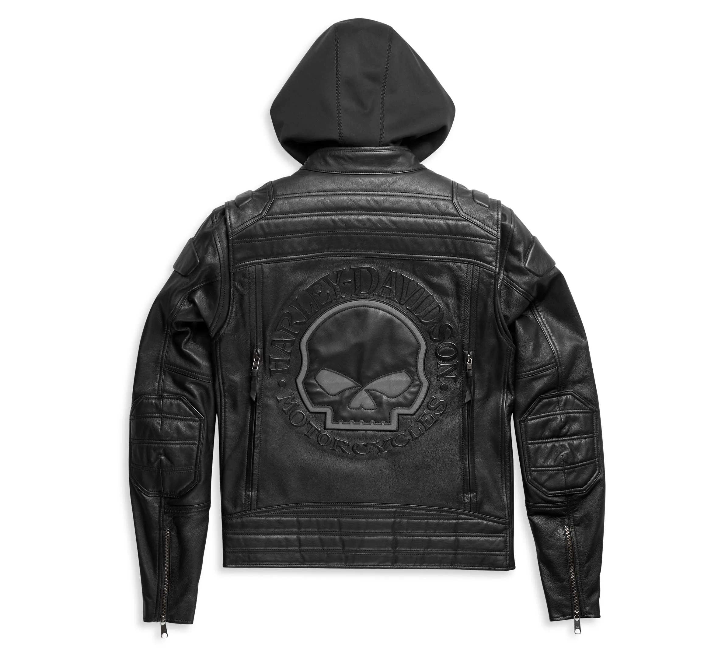 Men's Auroral II 3-in-1 Leather Jacket - Black