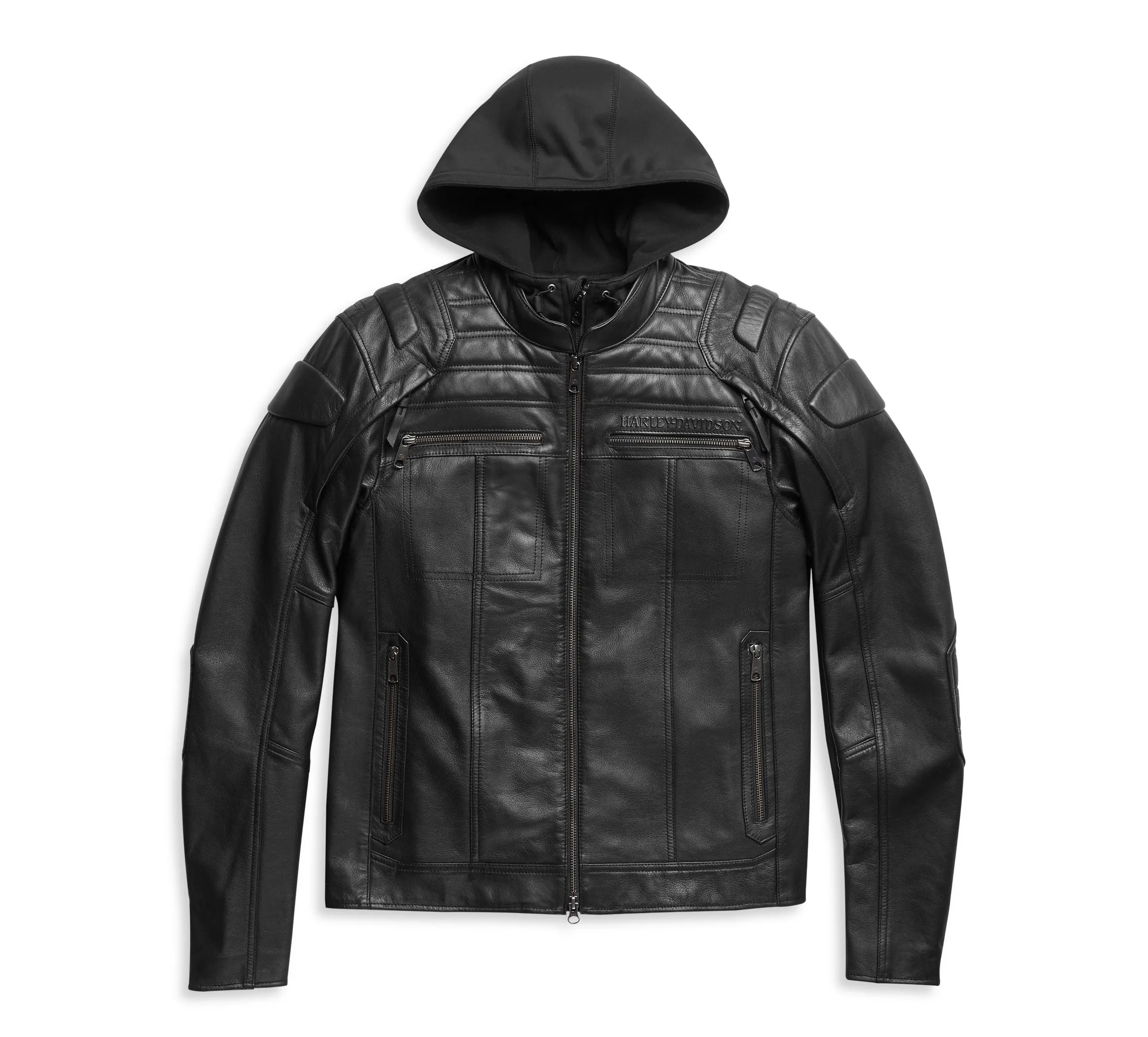 Men's Auroral II 3-in-1 Leather Jacket - Black