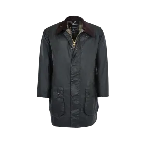 Men's Border Wax Jacket, Sage/Dark Green