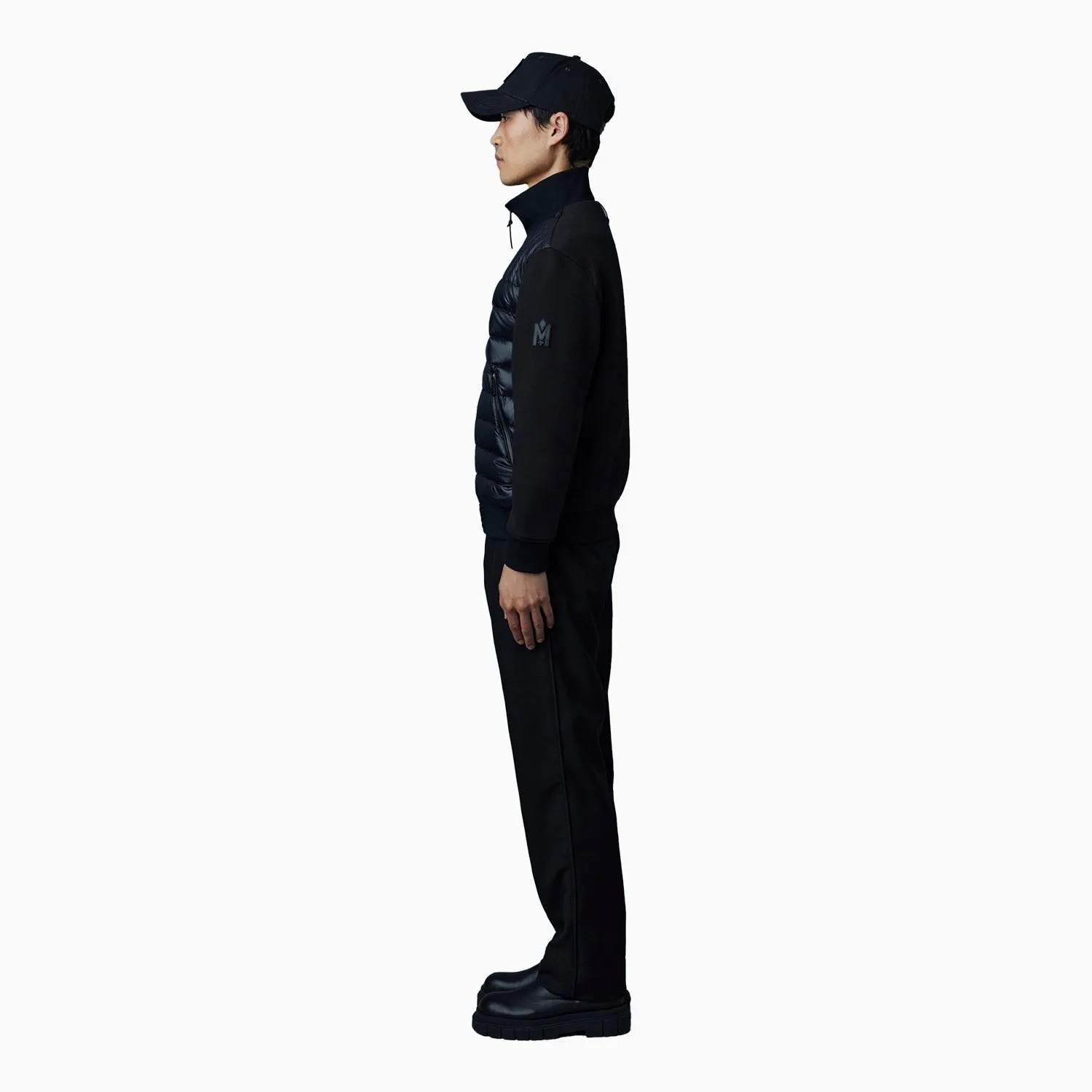 Men's COLLIN Mixed Media Bomber Jacket