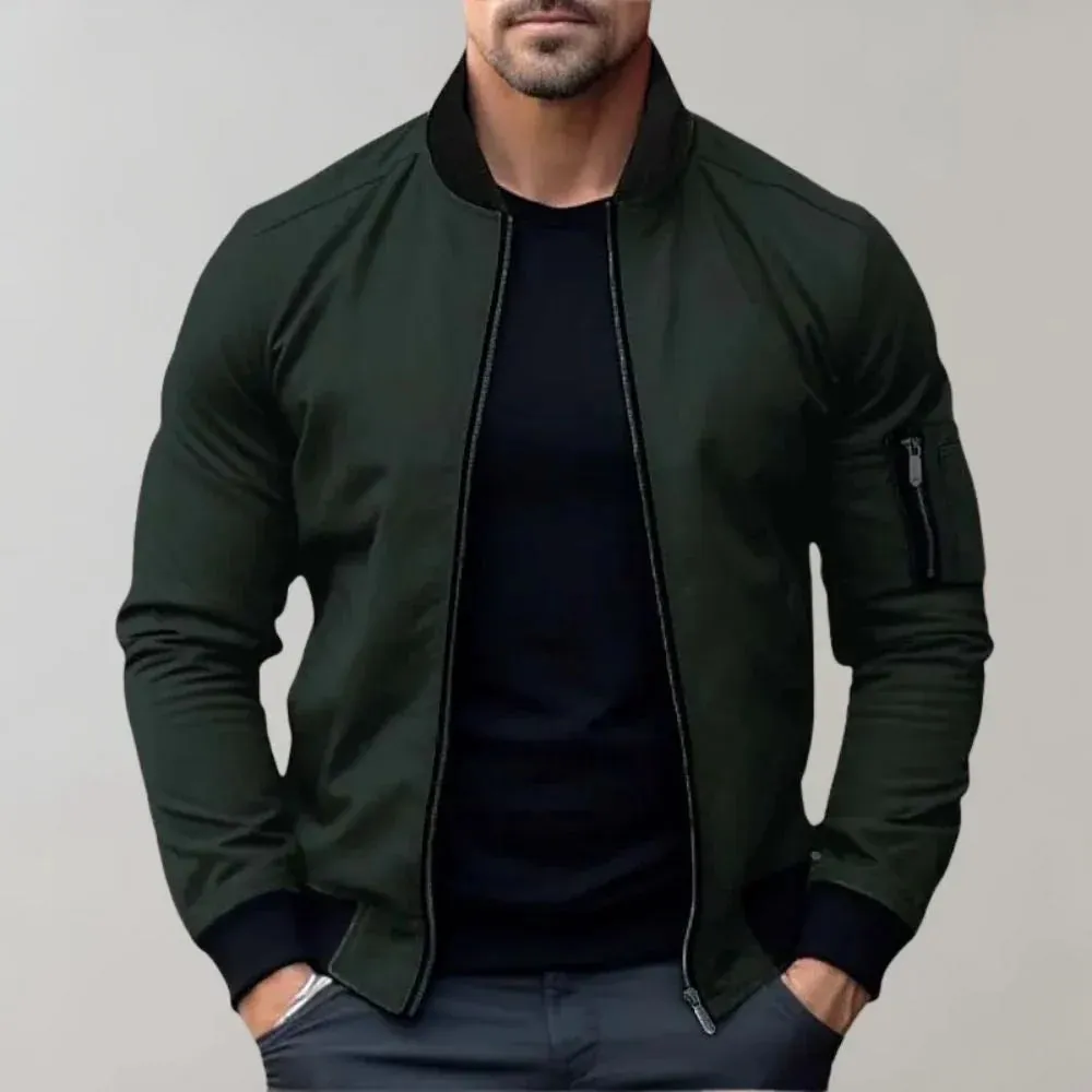 Men's Liam Bomber Jacket: Stylish Design